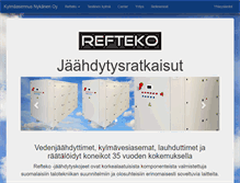 Tablet Screenshot of kylmaasennus.fi